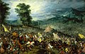 Die Schlacht bei Issos (auch: Schlacht von Gaugamela), 1602, Öl auf Leinwand, 80 × 136 cm, Louvre, Paris