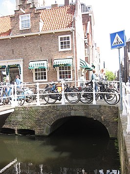 de Bijbelbrug over Oude Langendijk