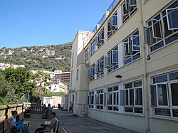 Gibraltar College façade.