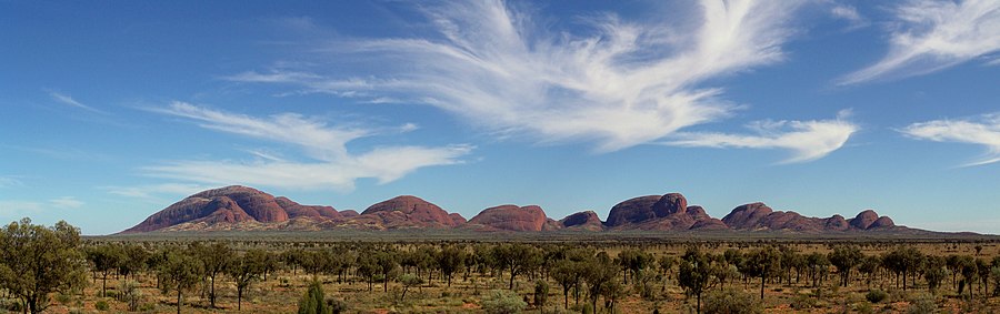 Kata Tjuta Közép-Ausztráliában