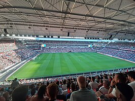 Tribune van het Philips Stadion