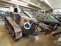 historischer Kampfwagen Renault FT17