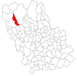 Location in Prahova County