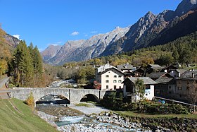 Brücke über die Maira