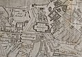 Stadtplan von Dresden 1809 mit Quekborn [sic!] südlich der Orangerie Garten
