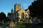 Churchyard cross approximately 15 metres north-west of west door of Church of St Mary