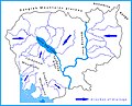 Image 35An overview of drainage divides (from Geography of Cambodia)