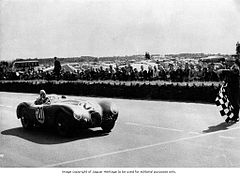 Peter Whitehead 1951 in Le Mans