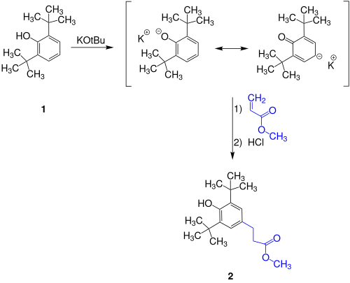 Synthese von Metilox