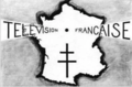 RDF Télévision Française post-war logo from 1945 to 1949.