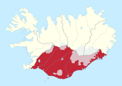 The Suðurland area