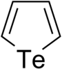 Structuurformule van tellurofeen