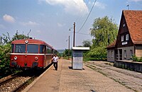 Bahnhof Holzheim (1985)