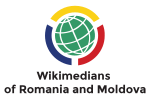 Logo of Wikimedians of Romania and Moldova User Group