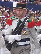 Representative of France, Légion étrangère, holding a FAMAS in 2007