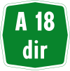 Autostrada A18dir