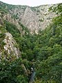 Prinzensicht, unten die Bode, oben rechts Rosstrappenmassiv