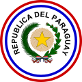 Paraguay arması (1842-1990, ön yüzü)