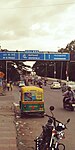 Domlur flyover towards Indiranagar