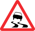 Slippery road