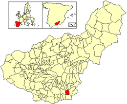 Albondón – Mappa