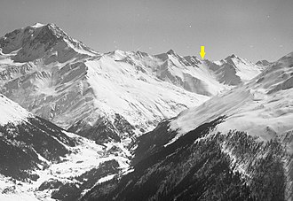 Von Links: Mont Vélan, Mont de Menouve, Col Nord de Menouve