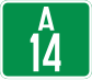 A14 marker