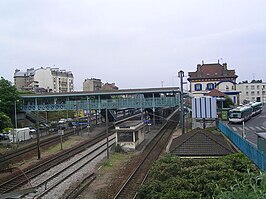 Overzicht over het station.