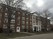 Smith Hall, Bates College, Lewiston, Maine, 1939-40.