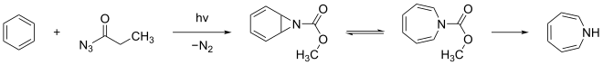 Synthese von 1H-Azepin