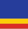 Flag with de jure proportions as prescribed