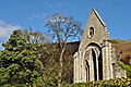 Valle Crucis Abbey i utkanten av Llangollen (foto: Geir J. M. Hval)