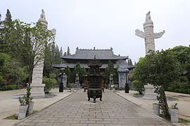 Guangde Buddhist Temple in Xiangyang