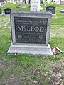 Alan Arnett McLeod VC family grave marker