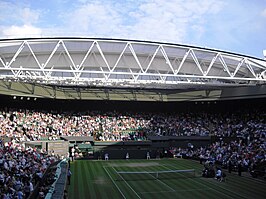 Het Centre Court in 2009