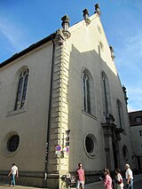 Nordwestecke der Kirche