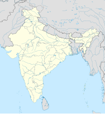 Sundarbans på kartet over India