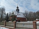 Katholische Kirche Herz Jesu mit Nebengebäude