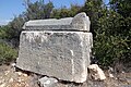 Sarkophag mit jüdischer Menora (N3)