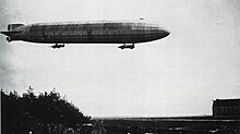 Airship in the sky