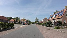 Kerkeweg in Langelille