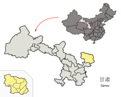 Qingyang in Gansu