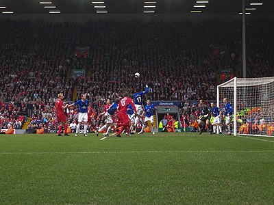 Liverpool versus Everton in 2006