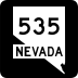 State Route 535 marker