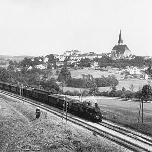 Passenger train in Austria