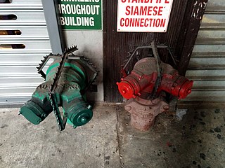 Dornen an Hydranten in New York