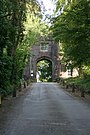 L'arco d'ingresso al castello