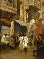 Kral Maratha caddede gezinirken