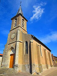 The church in Alaincourt-la-Côte