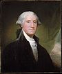 George_Washington (1832-1899), USAs første president, malt av Gilbert Stuart 1795